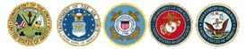 Seals of the branches of the United States Military